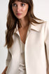 Short-Sleeved Lycra Jacket - 52530-75-110 02 / 110 Beige / 75% POLYAMIDE, 25% ELASTANE